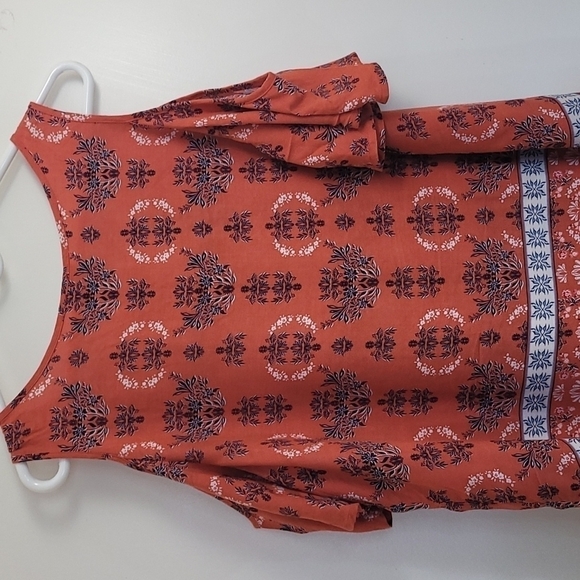 St John's Bay Boho Open Shoulder Top Size Large - Picture 3 of 7